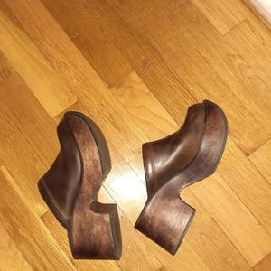 Steve madden chunky clogs